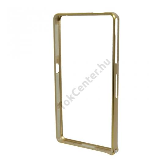 Sony Xperia Z3 Compact (D5803) Telefonvédő alumínium keret (BUMPER) ARANY