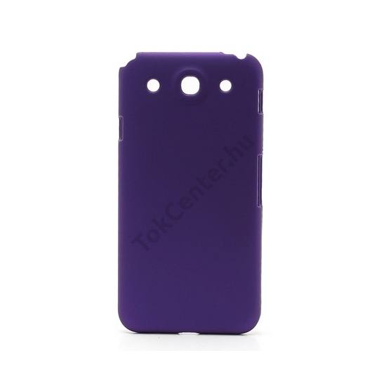 LG Optimus G Pro (E985) Műanyag telefonvédő gumírozott LILA