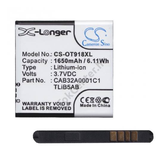 Alcatel OT-991 Akku 1650 mAh LI-ION (CAB31A0000C1 kompatibilis)