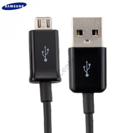 Adatátvitel adatkábel, töltő funkció (microUSB, 100 cm) FEKETE (ECB-DU5AB)