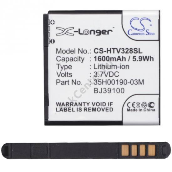 HTC Desire V (T328W) Akku 1600 mAh LI-ION (BA S800 kompatibilis)