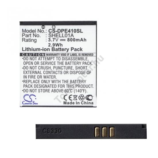 Doro 409 Akku 800 mAh LI-ION (SHELL01A, T18287-2000 kompatibilis, Doro 410)