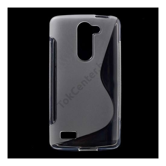 LG L80+ L Bello (D331)  Telefonvédő gumi / szilikon (S-line) ÁTLÁTSZÓ