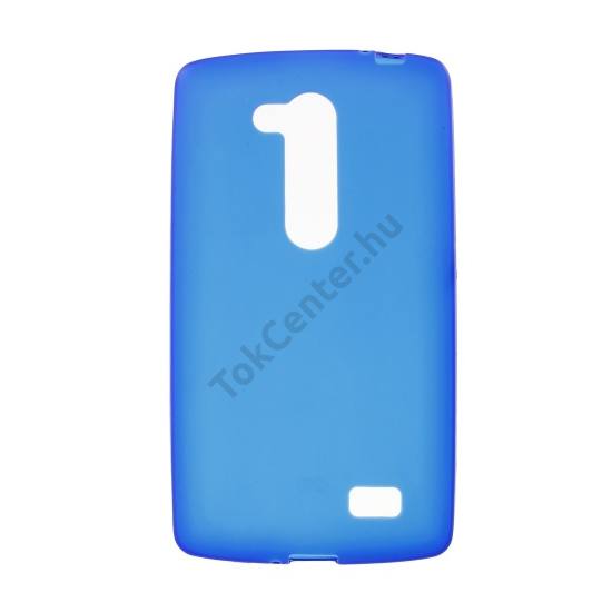 LG L70+ L Fino (D290n) Telefonvédő gumi / szilikon ÁTLÁTSZÓ KÉK