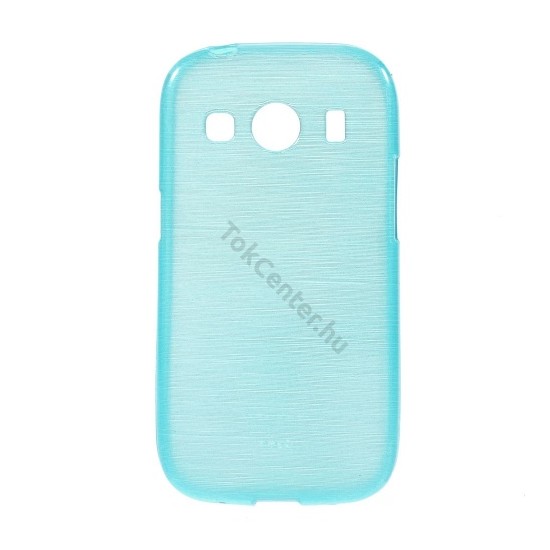 Samsung Galaxy Ace 4 LTE (SM-G357FZ) Telefonvédő gumi / szilikon (szálcsiszolt mintázat) KÉK