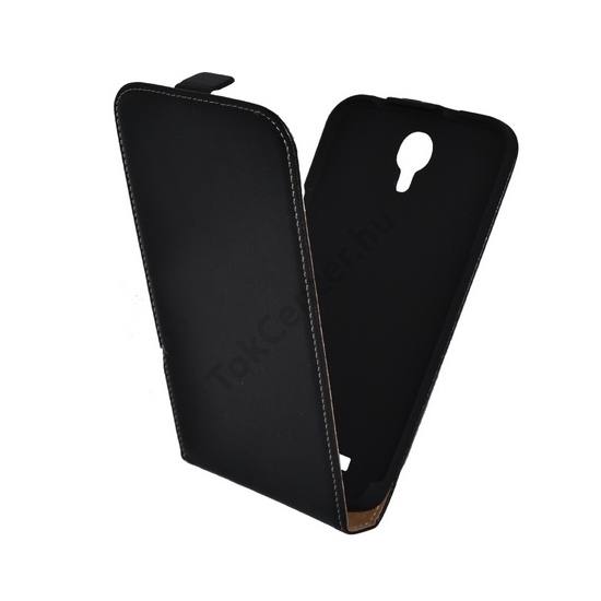 Samsung Galaxy Mega 6.3 (GT-I9200) Tok álló, bőr (FLIP, mágneses) FEKETE