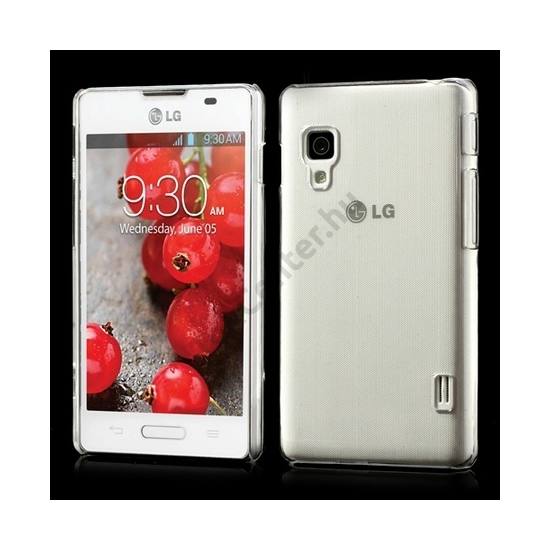 LG Optimus L5 II. (E460) Műanyag telefonvédő ÁTLÁTSZÓ