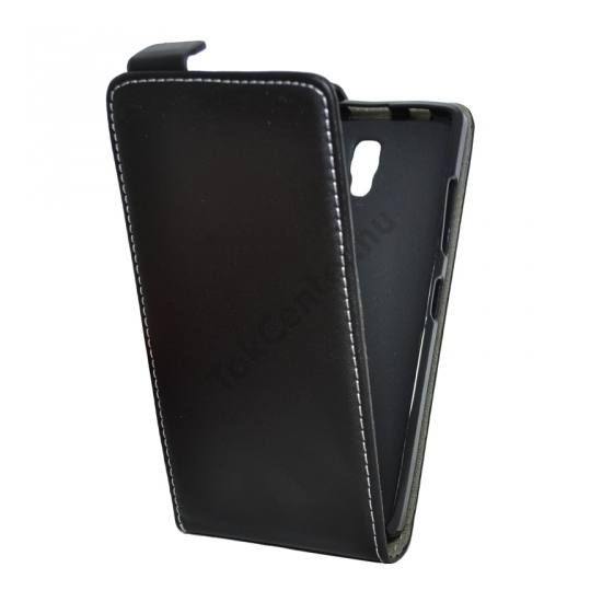 Lenovo A2010 Tok álló, bőr (FLIP, mágneses) FEKETE