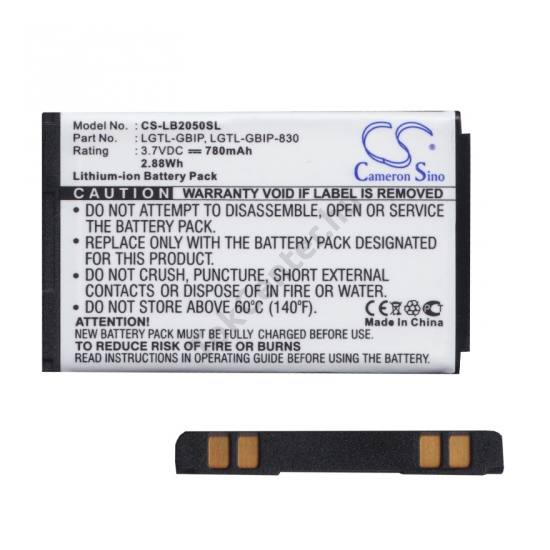 Akku 780 mAh LI-ION (LGIP-830/SBPL0077904 kompatibilis)