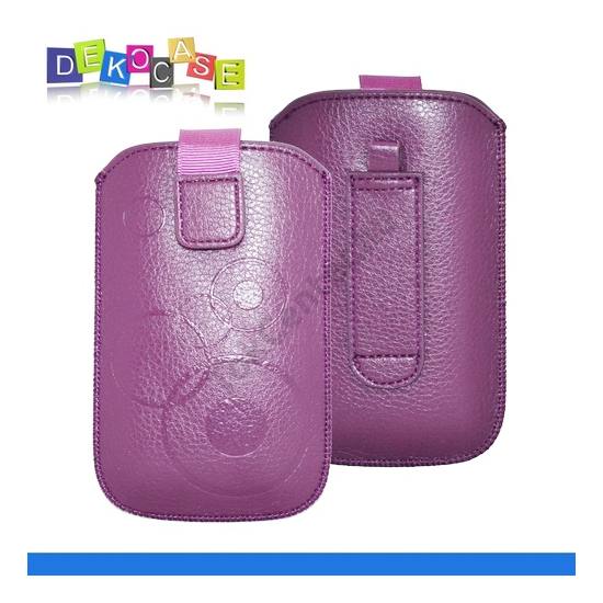 DEKOCASE tok álló, körmintás, kihúzható tépőzár, övre fűzhető, 5.3