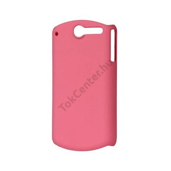 Huawei Ideos X5 Pro (U8800) Műanyag telefonvédő gumírozott RÓZSASZÍN