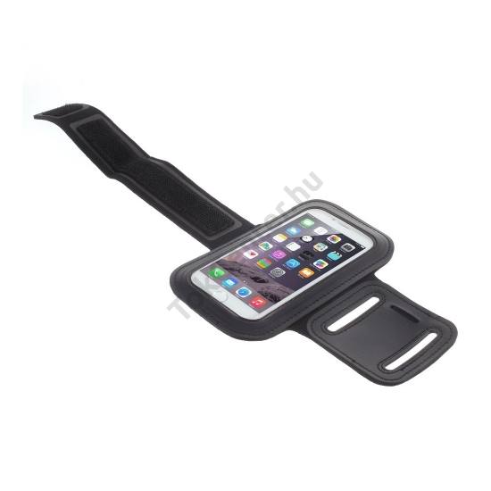 Tok álló, karra rögzíthető, sportoláshoz (iPhone 6 4.7'' méret) FEKETE