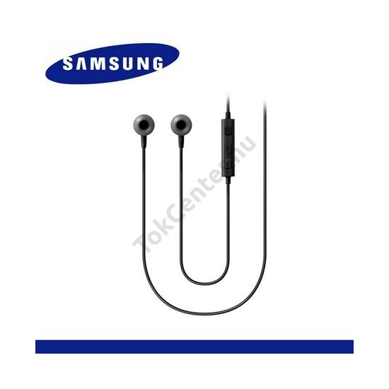 Fülhallgató SZTEREO (3.5mm jack, mikrofon, felvevő gomb, hangerő szabályzó) FEKETE