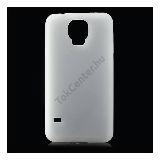 Samsung Galaxy S V. (SM-G900) Telefonvédő gumi / szilikon FEHÉR