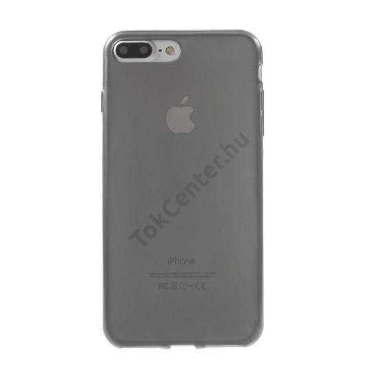 Apple iPhone 7 Plus 5.5 /Apple iPhone 8 Plus 5.5 Telefonvédő gumi / szilikon (ultravékony) FÜSTSZÍNŰ