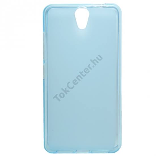 Lenovo Vibe S1 Lite Telefonvédő gumi / szilikon (fényes keret) KÉK