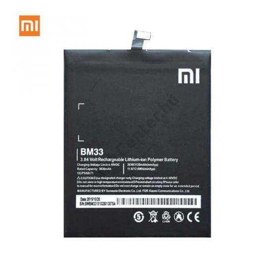 Xiaomi MI4 Akku 3030 mAh LI-Polymer (belső akku, beépítése szakértelmet igényel!)