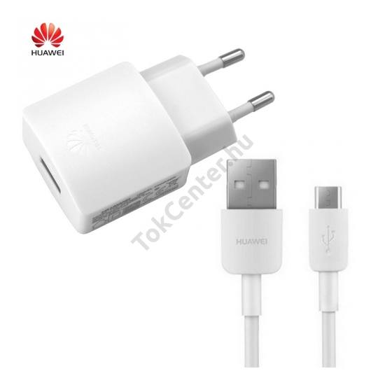 Hálózati töltő USB aljzat (9V / 2000mA, C02450768A microUSB kábel, gyorstöltés támogatás) FEHÉR