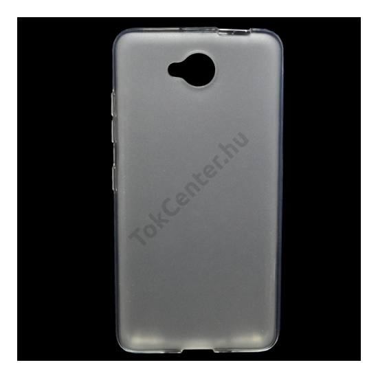 Microsoft Lumia 650 Telefonvédő gumi / szilikon (fényes keret) ÁTLÁTSZÓ