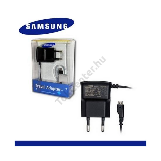 Samsung Hálózati töltő (microUSB, 5V / 700 mA) FEKETE
