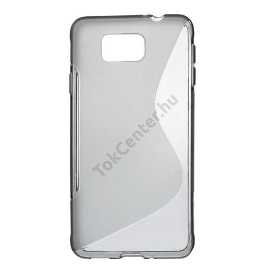 Samsung Galaxy Alpha (SM-G850) Telefonvédő gumi / szilikon (S-line) SZÜRKE