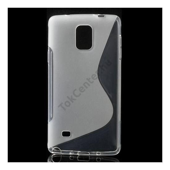 Samsung Galaxy Note 4. (SM-N910C) Telefonvédő gumi / szilikon (S-line) ÁTLÁTSZÓ