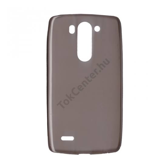 LG G3 S (D722) Telefonvédő gumi / szilikon (ultravékony) FÜSTSZÍNŰ