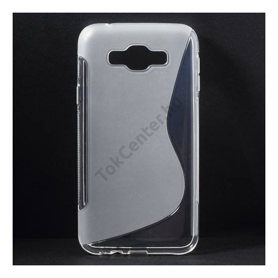 Samsung Galaxy E7 (SM-E700) Telefonvédő gumi / szilikon (S-line) ÁTLÁTSZÓ