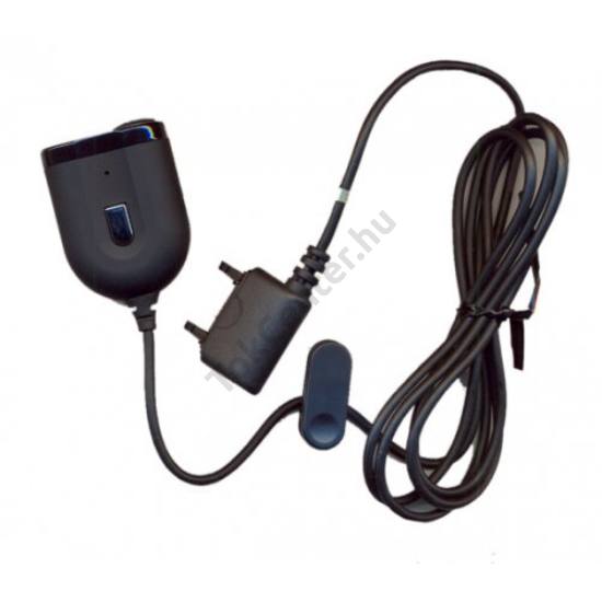 Fülhallgató adapter / elosztó (2 db 3.5mm jack) FEKETE