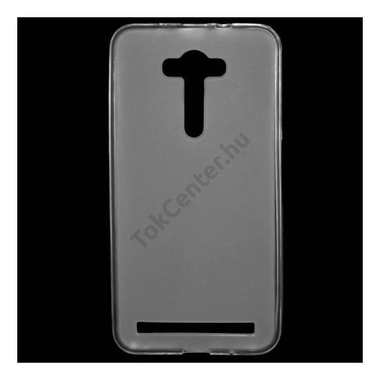 Asus Zenfone 2 Laser (ZE550KL) Telefonvédő gumi / szilikon (fényes keret) ÁTLÁTSZÓ