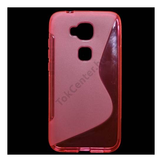 Huawei G8 Telefonvédő gumi / szilikon (S-line) RÓZSASZÍN