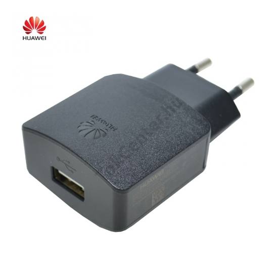 Hálózati töltő USB aljzat (5V / 1000mA, kábel NÉLKÜL) FEKTE