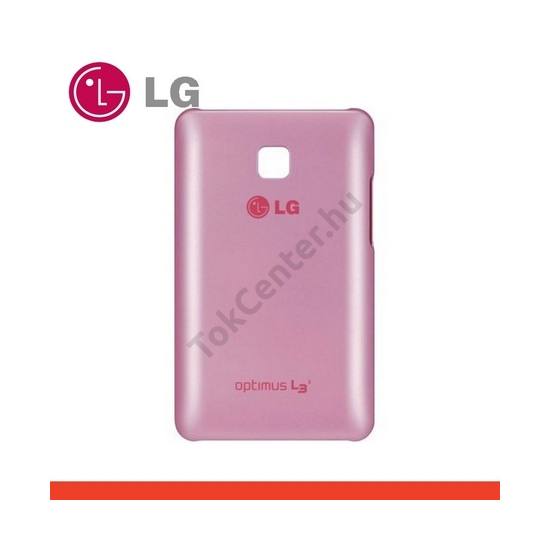 LG Optimus L3 II. (E430) Műanyag telefonvédő (ultra slim) RÓZSASZÍN