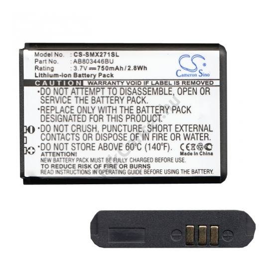 Samsung Xcover 271 (GT-B2710) Akku 750 mAh LI-ION (AB803446BUC kompatibilis)