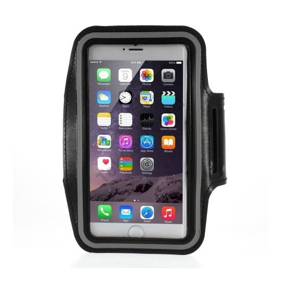 Tok álló (univerzális, karpánt, sportoláshoz, 5.5'' méret) FEKETE