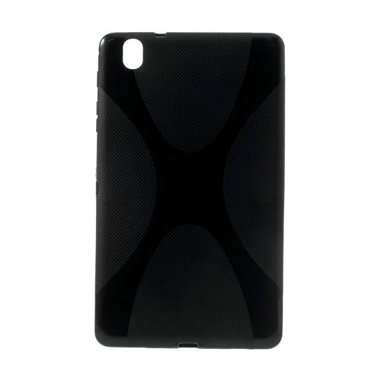Samsung Galaxy Tab Pro 8.4 3G (SM-T321) Telefonvédő gumi / szilikon (X-line) FEKETE