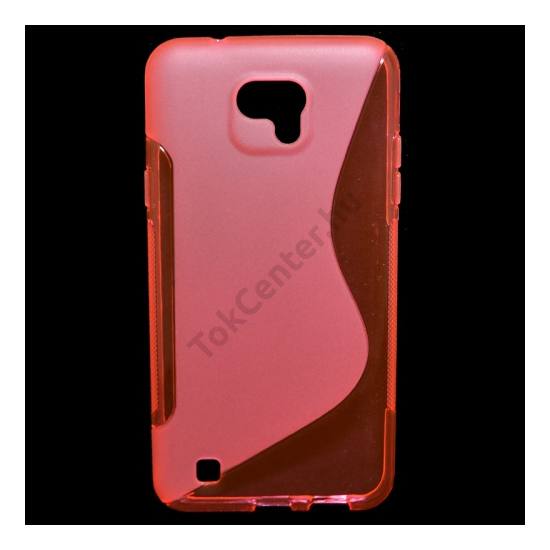 LG X Cam Telefonvédő gumi / szilikon (S-line) RÓZSASZÍN