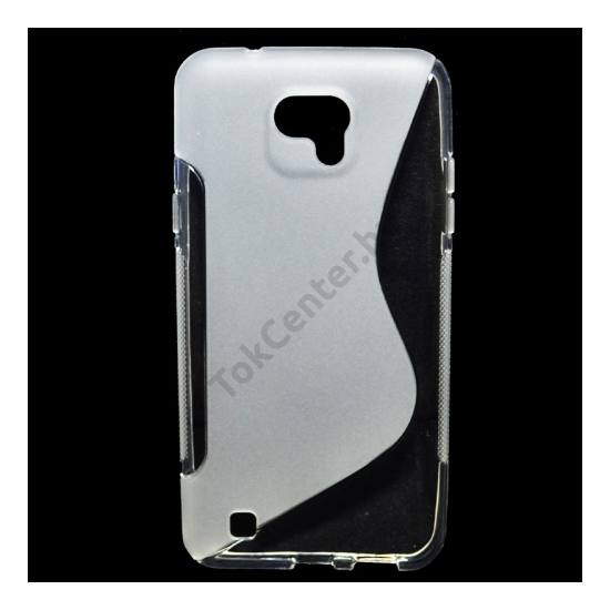 LG X Cam Telefonvédő gumi / szilikon (S-line) ÁTLÁTSZÓ