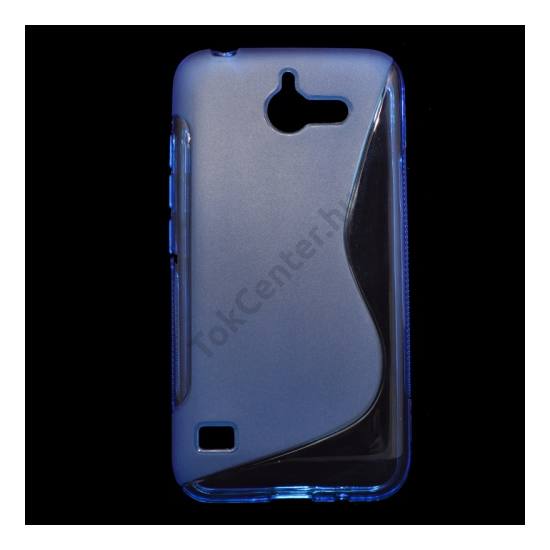 Huawei Ascend Y550 Telefonvédő gumi / szilikon (S-line) KÉK