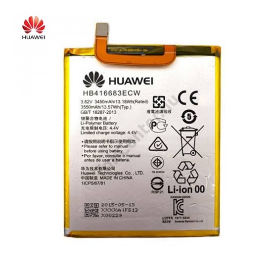 Huawei Nexus 6P Akku 3450 mAh LI-Polymer (belső akku, beépítése szakértelmet igényel!)