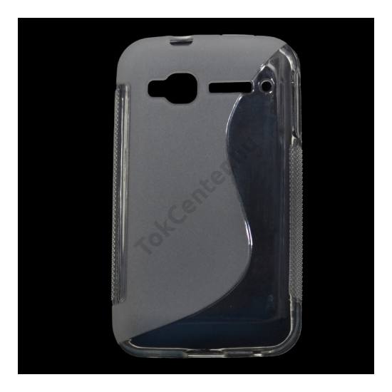 Alcatel Pop D1 (OT-4018D) Telefonvédő gumi / szilikon (S-line) ÁTLÁTSZÓ