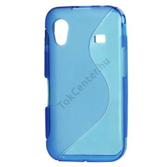 Samsung Galaxy Ace (GT-S5830) Telefonvédő gumi / szilikon (S-line) KÉK