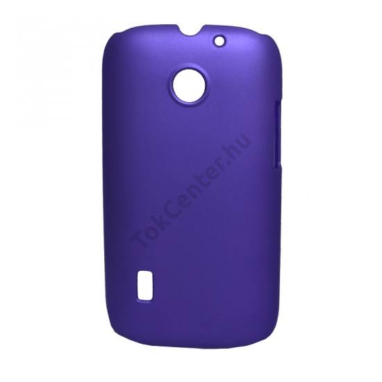 Huawei Sonic (U8650) Műanyag telefonvédő gumírozott LILA