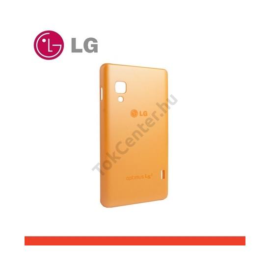 LG Optimus L5 II. (E460) Műanyag telefonvédő (ultra slim) NARANCS