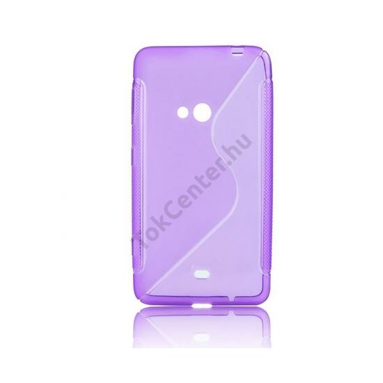 Nokia Lumia 625 Telefonvédő gumi / szilikon (S-line) LILA