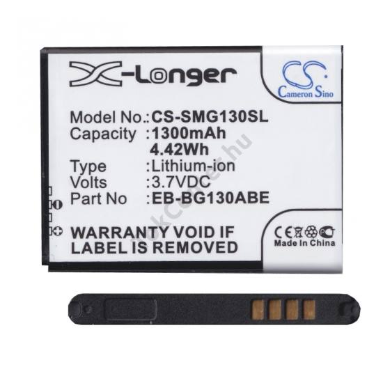 Samsung Galaxy Young 2 (SM-G130) Akku 1300 mAh LI-ION (EB-BG130BBE kompatibilis)