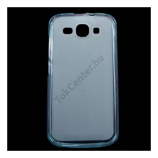 Huawei Ascend Y540  Telefonvédő gumi / szilikon (fényes keret) KÉK