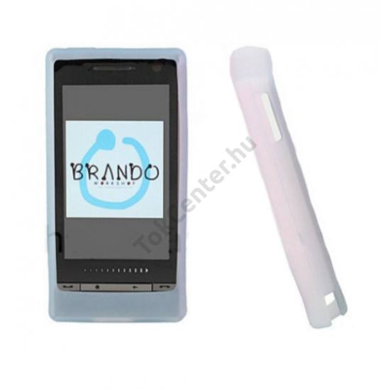 HTC Touch Diamond2 (P5353) Műanyag telefonvédő FEKETE