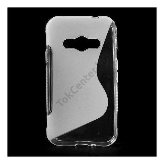 Samsung Galaxy Xcover 3 (SM-G388) Telefonvédő gumi / szilikon (S-line) ÁTLÁTSZÓ