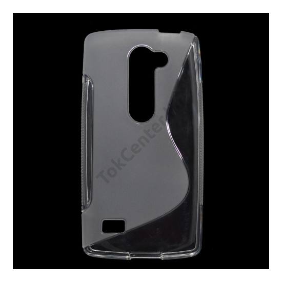 LG Leon (C50)  Telefonvédő gumi / szilikon (S-line) ÁTLÁTSZÓ